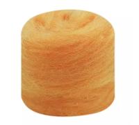 Needle Felting Wool Needle Felting Wool Fibre Roving for DIY Craft Materials Felt Fabric Handmade(9,100g)
