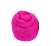 Needle Felting Wool Wool Felt Fibre DIY Needle Felting Materials Tools Soft Roving Fabric Colors(S106,20g)