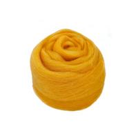 Needle Felting Wool Wool Felt Fibre DIY Needle Felting Materials Tools Soft Roving Fabric Colors(S101,50g)