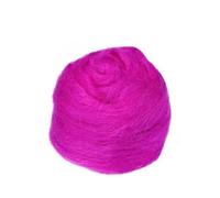 Needle Felting Wool Wool Felt Fibre DIY Needle Felting Materials Tools Soft Roving Fabric Colors(S85,10g)