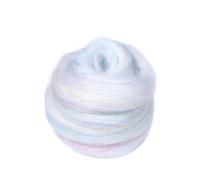Needle Felting Wool Wool Felt Fibre Soft Roving DIY Craft Needle Felting Materials Tool for Beginner(S31,20g)