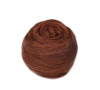 Needle Felting Wool Wool Felt Fibre Soft Roving DIY Craft Needle Felting Materials Tool for Beginner(S50,10g)