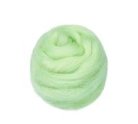 Needle Felting Wool Wool Felt Fibre Soft Roving DIY Craft Needle Felting Materials Tool for Beginner(S20,20g)