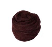 Needle Felting Wool Wool Felt Fibre Soft Roving DIY Craft Needle Felting Materials Tool for Beginner(S30,10g)