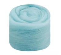 Needle Felting Wool Wool Roving Needle Felting Blue Colors Fibre Handmade Material for Beginners DIY Product Making(24,10g)