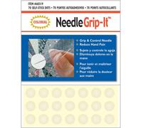 Needle Grip-It Flexible Self-Adhesive Dots-70/Pkg
