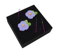 Needle Mat - 1.97 Inch, Felt Base, Delicate | High Density Wool Needle Felt Pad, Wool Mat for Wet And Dry Precision, Weaving, Sewing, Craft