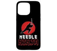 Needle Ninja Funny Sewing Craft Design Case for iPhone 15 Pro Max