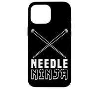 Needle Ninja Funny Sewing Craft Design Case for iPhone 16 Pro Max