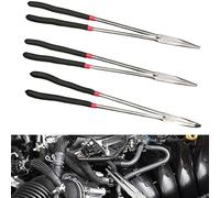 Needle Nose Plier 16 Inch Extra Long with Straight Jaw and Precision Angled Tips for Accurate Wire Management in Industrial Settings (45°)