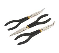 Needle Nose Pliers Set 3pc 280mm Ni-Fe Finish - Sealey AK930 New