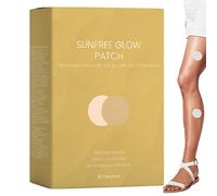 -Needle Patch Without - Moisturizing Natural Bronze Soft 10 Pieces | Self-Tanning Patch with Needles, for Women and Men Skin Types Healthy Radiance Trace Tanning