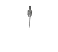 Needle Point Contact Points R0.25 Tip for Dial Digital Indicators Depth Gauge 4-48 UNF Thread shank (L13)