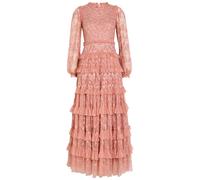 Needle & Thread Blossom Floral-embroidered Tulle Gown - Pink - 18 (UK18 / Xxl)