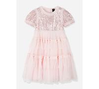 Needle & Thread Girls Annalise Dress in Pink - Pink - 8 Yrs