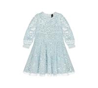 NEEDLE & THREAD KIDS sequin-embellished ruffled dress - Blue 8 yrs-10 yrs-12 yrs