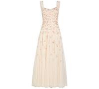 Needle & Thread Mayflower Ditsy Floral-embroidered Tulle Gown - Cream - 14 (UK14 / L)
