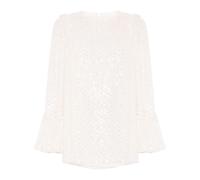 Needle & Thread Raindrop sequinned blouse - Neutrals S