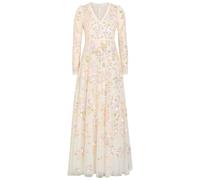Needle & Thread Sequin Paradise Floral-embellished Tulle Gown - White - 8 (UK8 / S)