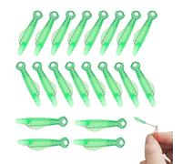 Needle Threader | 20 Fish Mouth Shape Embroidery Threader - Threading Accessory for Quilting, Knitting Craft, Seeing Crafting, Stitching