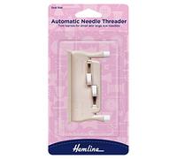 Needle Threader: Automatic : Dual Size Barrels for Small & Large Eye Hand Needles