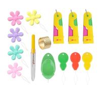 Needle Threader for Sewing Machine - Needle Threader for Embroidery Threads, Creative Supplies for Embroidery and Home Projects Ergonomic