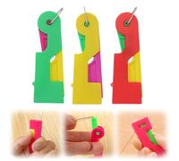 Needle Threader, Plastic Hand Sewing Needles, DIY Needle Threaders, Automatic Needle Threaders for Hand Sewing and DIY Needle Threader Tool (5)