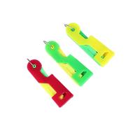 Needle Threader, Plastic Hand Sewing Needles, DIY Needle Threaders, Automatic Needle Threaders for Hand Sewing and DIY Needle Threader Tool, Chromatic