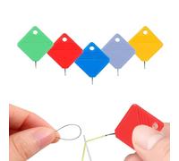 Needle Threaders for Hand Sewing,Embroidery Floss, Sewing Machine Needle Eye Threader, Sewing Supplies Tool,for Quilting Hand Sewing, Sewing Machine, Embroidery, Cross-Stitch(5 Pieces)