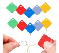 Needle Threaders for Hand Sewing,Embroidery Floss, Sewing Machine Needle Eye Threader, Sewing Supplies Tool,for Quilting Hand Sewing, Sewing Machine, Embroidery, Cross-Stitch(10 Pieces)