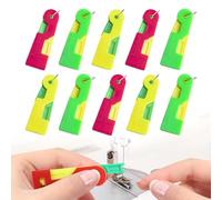 Needle Threaders Hand Sewing, 2025 Upgrade Automatic Threading Aid Needle Threader, Sewing Accessories Plastic DIY Needle Threader Tool, Needle Threader for Hand Sewing Machine (10PCS)