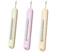 Needle Threaders,Seam Ripper,3Pcs 2 in 1 Needle Threader Seam Ripper Tool,Automatic Needle Threader,Portable Unpicker Sewing Tool,Sewing Accessories,Quilting Supplies Sewing Kit