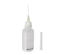 Needle Tip Applicator Bottle - 50ml Fine Point Glue Dispenser, Precision Squeeze Tool, Quilling Liquid Applicator, Craft Oil Dropper | Leakproof plasticc Container for Electronics Papermaking Resin