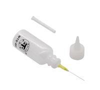 Needle Tip Bottle, Quilling Squeeze Bottle, Precision Pvc Build, Fine Nozzle for Accurate Flow, Electronics Maintenance Use, 5.9x1.2x1.2 Inches, Clear, 1 Piece, 50ml, 10g
