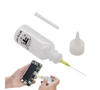 Needle Tip Dispenser - Fine Point Liquid Dropper Squeeze Tool, Reusable PVC Applicator | Controlled Flow Bottle With Precision Cap For Quilling Crafting Alcohol Ink Fabric Projects Soldering Art