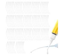 Needle Tips for Glue Bottle - fine tip glue applicator, glue dropper nozzle, precision adhesive tool | versatile dropping tube nozzle for precise glue application, durable liquid dispenser for craftin