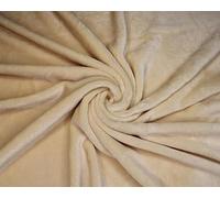 Needleberry Beige Fleece Fabric - 5 Metre x 150cm - 100% Polyester - Soft, Durable Material for Sewing, Crafts, Quilting and Upholstery