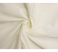 Needleberry Cream Polycotton Fabric - 1 Metre x 112cm - 80% Polyester 20% Cotton - Lightweight Durable Material for Sewing, Crafts & Dressmaking