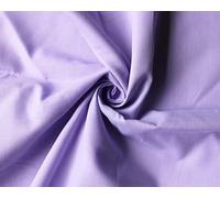 Needleberry Lilac Polycotton Fabric - 1 Metre x 112cm - 80% Polyester 20% Cotton - Lightweight Durable Material for Sewing, Crafts & Dressmaking