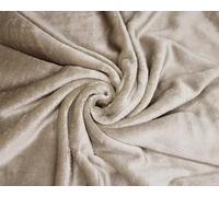 Needleberry Mushroom Fleece Fabric - 3 Metre x 150cm - 100% Polyester - Soft, Durable Material for Sewing, Crafts, Quilting and Upholstery