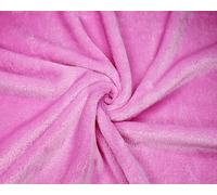 Needleberry Pink Fleece Fabric - 1 Metre x 150cm - 100% Polyester - Soft, Durable Material for Sewing, Crafts, Quilting and Upholstery