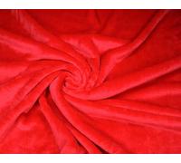 Needleberry Red Fabric -5 Metre x 150cm - 100% Polyester - Soft, Durable Material for Sewing, Crafts, Quilting and Upholstery