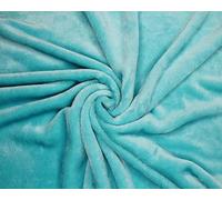 Needleberry Turquoise Fabric -1 Metre x 150cm - 100% Polyester - Soft, Durable Material for Sewing, Crafts, Quilting and Upholstery