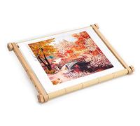 Needlepoint Embroidery Tapestry Scroll Frame Made of Organic Beech, Wooden Cross Stitch Frame, Needlepoint Holder, Stitching Frame (13.7" х 18.8")