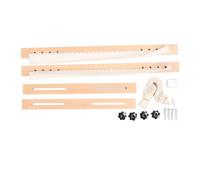 Needlepoint Stretcher Frame, Adjustable Embroidery Tapestry Scroll Frame, 70x50cm - Beech Wood Construction, Desk Clamp Design, Ideal for Stitching and Sewing