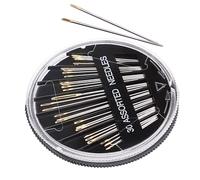 Needles for Hand Sewing | 30 Pieces of Large Needles - Threading Supplies, for Crochet Knitting Embroidery Crafts Rolled Sewing Quilting Home Studio Workplace