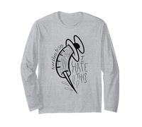 Needless to Say I Hate This - Fear of Needles Long Sleeve T-Shirt