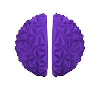 needlid Massage Ball, Non-toxic Fitness Stepping Ball, Spiky Massage Ball, Balance Pods, for Old People Office Workers(purple)
