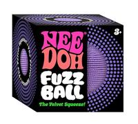 NeeDoh Fuzz Ball 3 Pack - Fuzzy Fidget Toy For Kids, Nee Doh Stress Balls, Squishy Fidgets, Squidgy Sensory Toys For Anxiety, Children’s Gifts, Safe & Non-Toxic Dough Texture, Age 3 Year Olds +