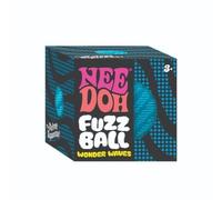 NeeDoh Fuzz Ball Wonder Waves - Fuzzy Fidget Toy For Kids, Nee Doh Stress Balls, Squishy Fidgets, Squidgy Sensory Toys For Anxiety, Children’s Gifts, Safe & Non-Toxic Dough Texture, Age 3 Year Olds +